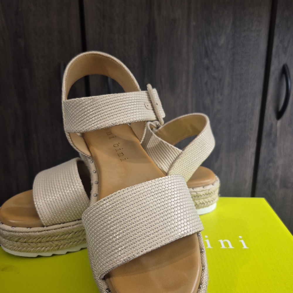 Gianni Bini Cream Sandals